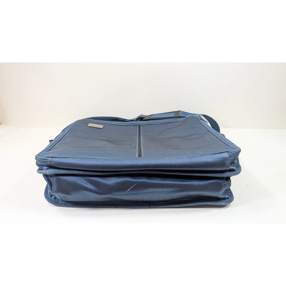 Crop In Syle Large Blue Zippered Scrapbook Paper Pocket Craft Case 16
